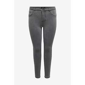 Only Carmakoma carThunder Lifehw Skinny P U Dnm Jeans (Dame)