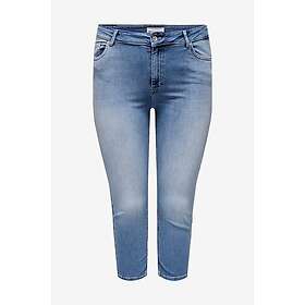 Only Carmakoma Carwilly Regular Waist Denim Capri Jeans (Dame)