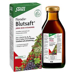 Floradix Blutsaft Järn och Vitaminer 250ml