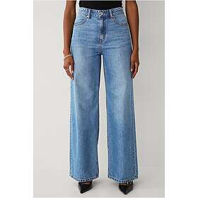Ellos Collection Jeans med brede bein og høy midje (Dam)