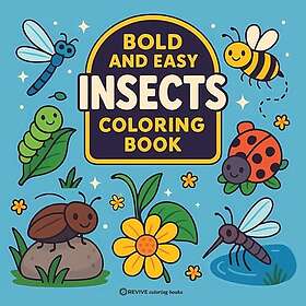 Bold & Easy Insects Coloring Book