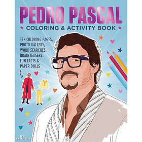 Pedro Pascal Coloring & Activity Book