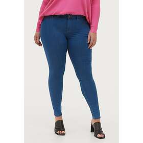 Only Carmakoma Thunder Push Up Reg Sk Jeans (Naisten)