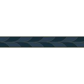 Casadeco LA FESTIVE BLEU PETROLE ANNEES FOLLES