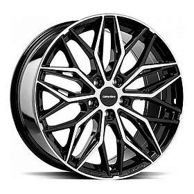 Carmani Max Black polish 8,5X19 5/112 ET47,5 CB66,6