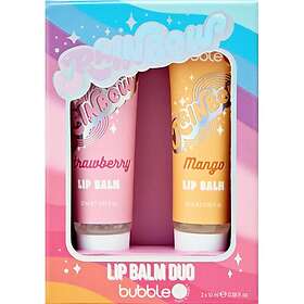 Bubble T Rainbow Lip Balm Set 2x10ml