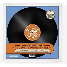 Vinylramme Vinyl Styl 12" Record Frame Hvit