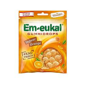 Em-eukal Gummidrops Ingefära Apelsin 90g