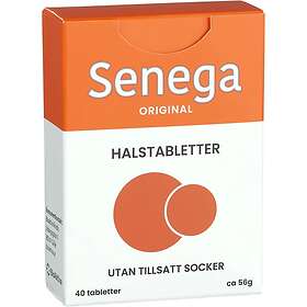 Senega Original Halstabletter 56g