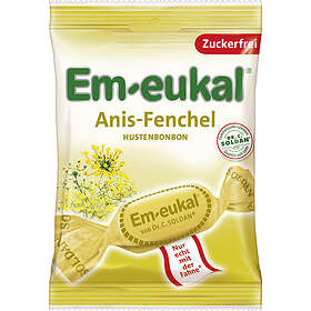 Em-eukal Sockerfri Halstablett Anis Fänkål 75g