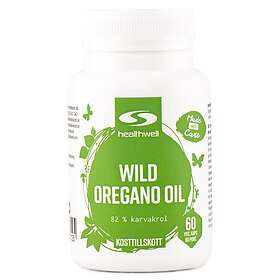 Healthwell Vild Oreganoolja 60 Kapslar
