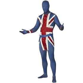 Smiffys 42320M Union Jack Second Skin Kostym