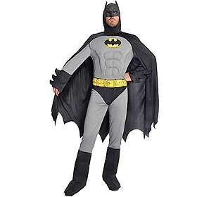 Ciao 11685.L Batman Classic Kostym Maskerad Vuxen Officiell DC Comics