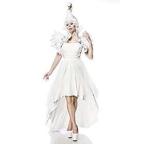 Mask Paradise 80062-014-028 Sexy Waist Costume Dress White XXL (44)