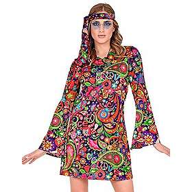 W WIDMANN MILANO 29303 Hippie Costume Dress and Headband