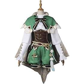 DJFOG GREEN-MA-65534935 Genshin Impact Venti Cosplay Kostym