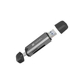 Natec USB/USB-C 3.2 Gen 1 to SD/microSD Card Reader NCZ-2262