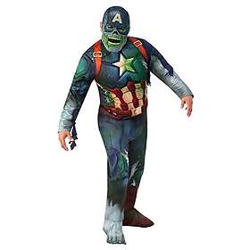 Rubies 702730STD Captain America Zombie Deluxe Costume