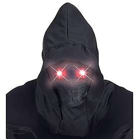 W WIDMANN MILANO 7808 Osynligt ansikte mask med huva och lysande ögon