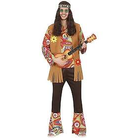 Fiestas Guirca 80400 Hippie Flower Power Costume
