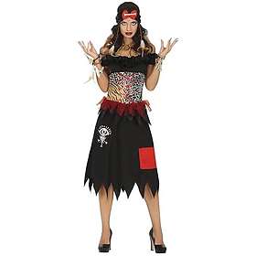 Fiestas Guirca 88845 Costume de Prêtresse Vaudou pour Femme