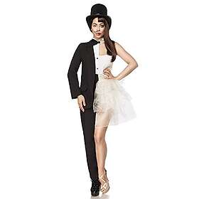 Mask Paradise 80097-010-025 Exklusiv Herr Dam Kostym Karneval Svart Vit M (38)
