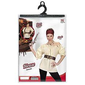 W WIDMANN MILANO CS924211 Pirate Cowgirl Costume Blouse
