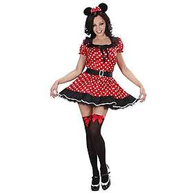 W WIDMANN MILANO W7744-L Mouse Costume Dress with Petticoat and Ears