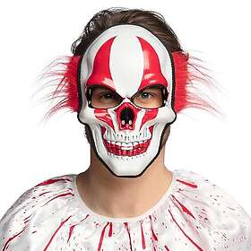 Boland 72369 Skräck clownmask med hår