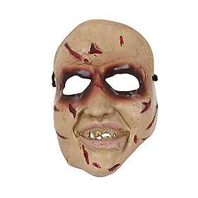 Bristol Novelty Nyhet BM521 Skräck Leende Mask PVC