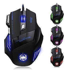 Zelotes T60 7200DPI 7 Buttons Wired Ergonomic