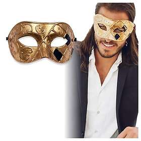 Luxury Mask LMG006-BG Herr vintage design maskerad mask bal Mardi Gras Venetain Mask
