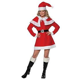 Smiffys 24506L Miss Santa Fleece Costume