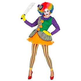 W WIDMANN MILANO 02859 Evil Joker Killer Clown Costume