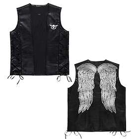 W WIDMANN MILANO 49004 Biker Vest Läderlook Kostym