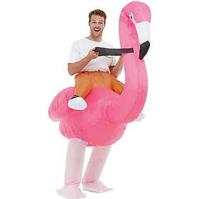 Smiffys 50962 Inflatable Ride Em Flamingo Costume Adult