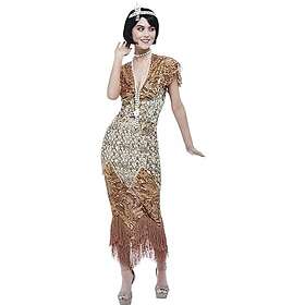 Smiffys 55079L Deluxe 20s Sequin Flapper Kostym