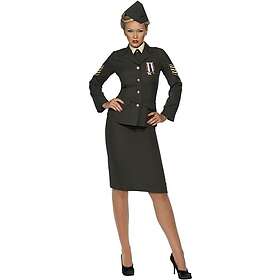 Smiffys 35335L Krigstida Officer Kostym