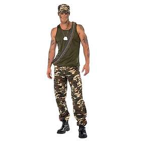 Smiffys 35462M Khaki Camo Costume