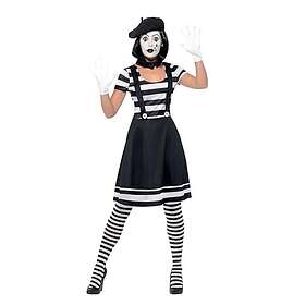 Smiffys 24627M Lady Mime Artist Kostym
