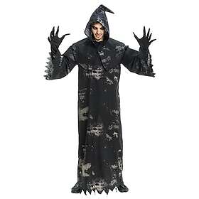 Chaks H4270XL Soul Slayer Kostym Klänning Huva Handskar Mörk Halloween Karneval