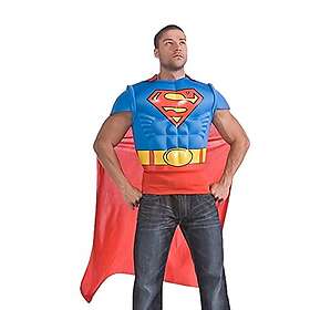 Rubie's 880530-STD Superman Muskel Bröst Topp Med Cape Kostym