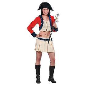 Dress Up America 343-XL Kolonial soldat kostym (Vuxen)