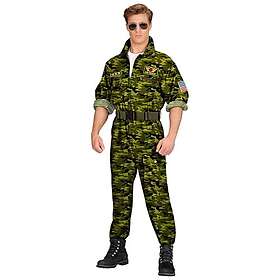 W WIDMANN MILANO 05521 Pilot Jumpsuit Kostyme