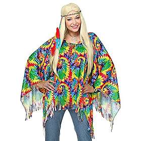 W WIDMANN MILANO 75727 Psychedelic Hippie Poncho Kostym