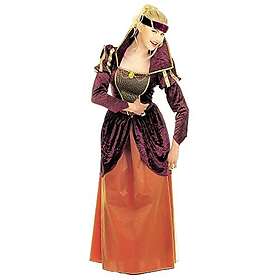 W WIDMANN MILANO WID3199L Medeltida Drottning Kostym Klänning Huvudbonad