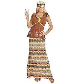 W WIDMANN MILANO 06531 Hippie Nainen Puku Mekko Takki Hame Pääpanta Kaulakoru Ra