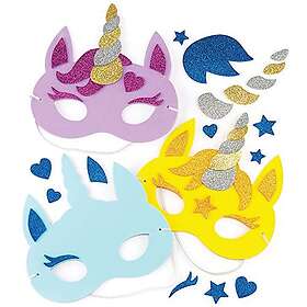 Baker Ross AR394 Enhörning skum mask kit