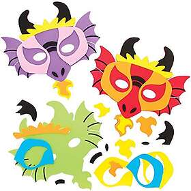 Baker Ross AT636 Drake Masks Craft Kit (4 Pieces)