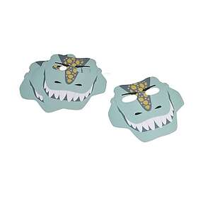 Homéa 6GOU227 Happy Dino masques en carton